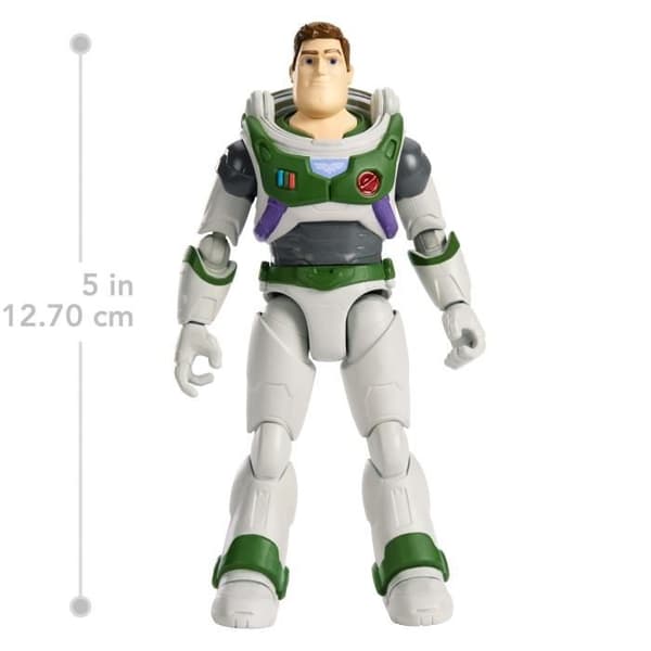 Buzz Alpha Suit Figure - Pixar - Lightyear - 12 cm - 12 artikulationspunkter