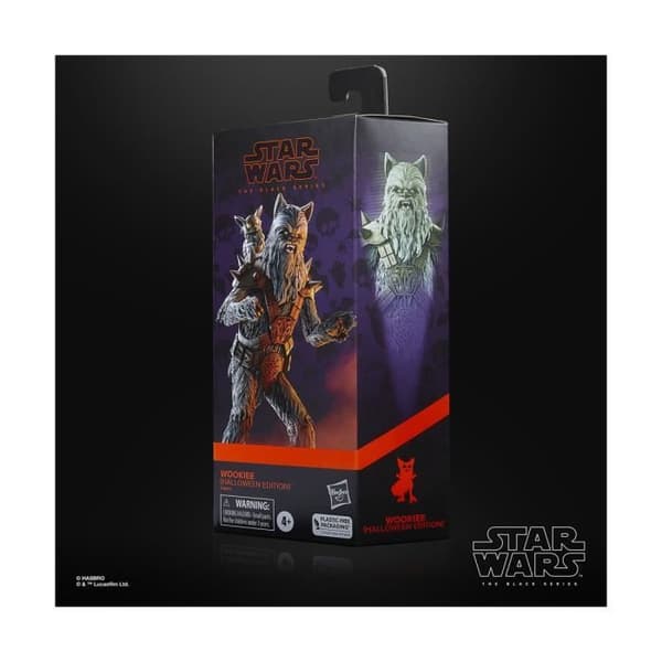 Black Series Wookie Figure (Halloween Edition) 15 cm - Hasbro - Star Wars - Unisex - Brun - Interiör