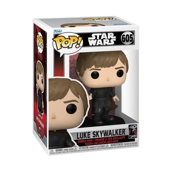 Figur - Funko - Luke Skywalker - Star Wars - 40-årsjubileum - Pop! Vinyl