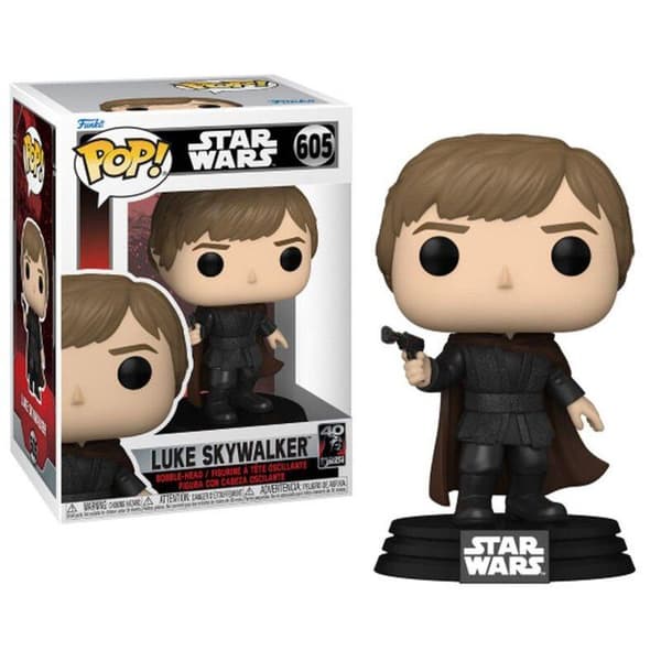 Figur - Funko - Luke Skywalker - Star Wars - 40-årsjubileum - Pop! Vinyl