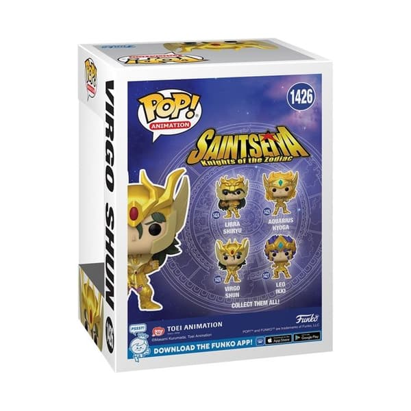 Funko - Saint Seiya - Gold Virgo Shun Figur 9 cm