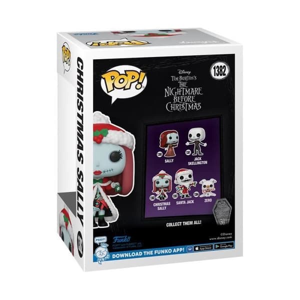 Funko Pop! Disney: Christmas Sally - 30-årsdagen av The Nightmare Before Christmas