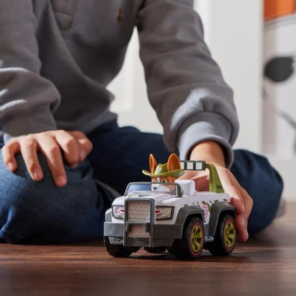 SPIN MASTER VEHICLE + PAW Patrol TRACKER FIGURE