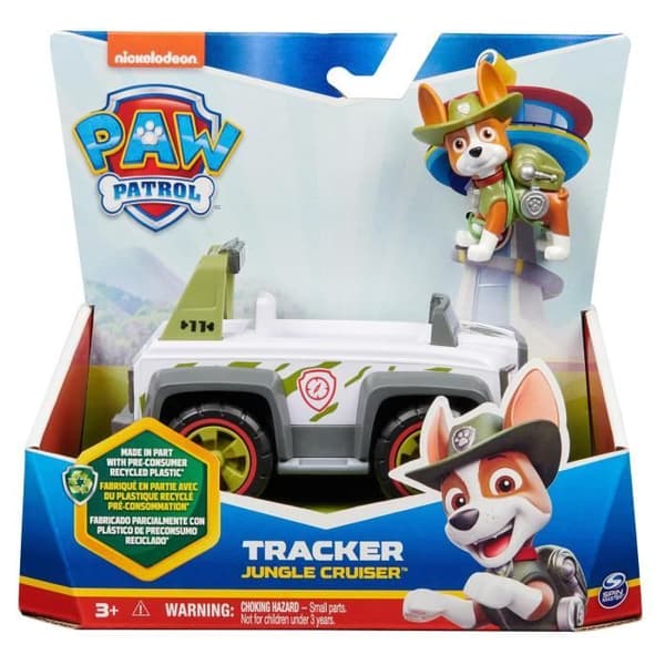 SPIN MASTER VEHICLE + PAW Patrol TRACKER FIGURE