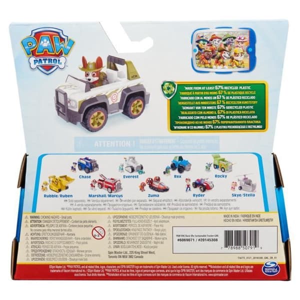 SPIN MASTER VEHICLE + PAW Patrol TRACKER FIGURE