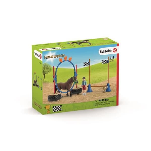 Agility Race Set för ponny - SCHLEICH - Farm World 42482 - För barn från 3 år