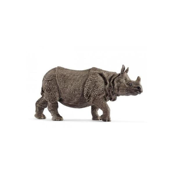 Indisk noshörningsfigur - SCHLEICH - För barn - Beige Färg - Från 4 år