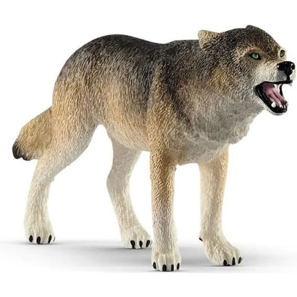 Wolf Figurine - SCHLEICH Wild Life 14821 - Kommunikationsljud - För barn, pojkar och flickor