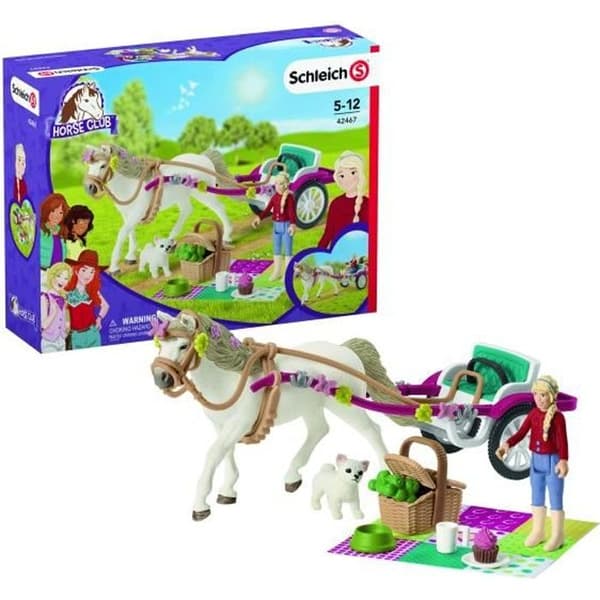 Vagn för ridshowen - SCHLEICH - 42467 - Hästklubben - Barn - Box