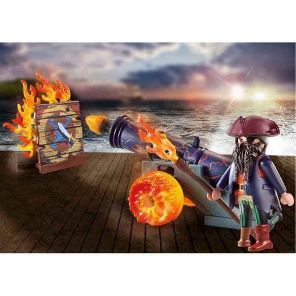 PLAYMOBIL - 71189 - Pirat och eldkanon - Blandat - Inomhus - Barn