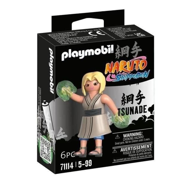 PLAYMOBIL Tsunade figur - Naruto Shippuden - Vit - 6 stycken - Från 5 år