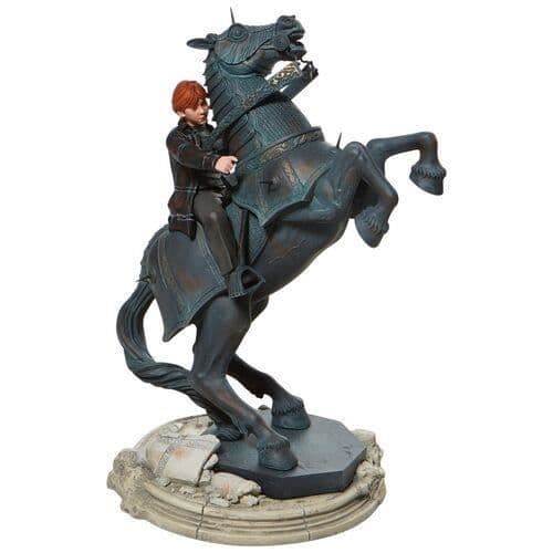 Harry Potter Resin Figurine: Ron till häst schackpjäs [32 cm]