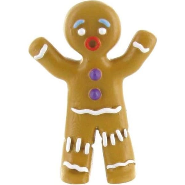 Shrek Tibiscuit miniatyrfigur - Comansi - 6 cm - PVC fri
