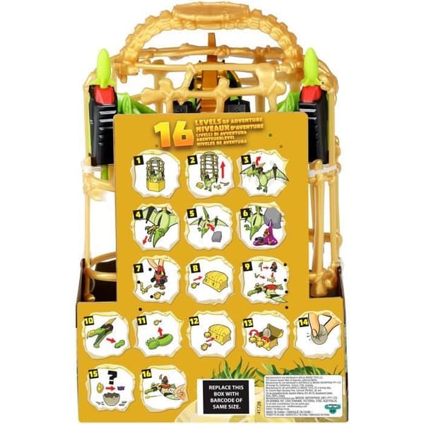 Pterodactyl Playset - ÄLGEKAKAR - Trésor X - Combat Dinosaur - Figur 23 cm
