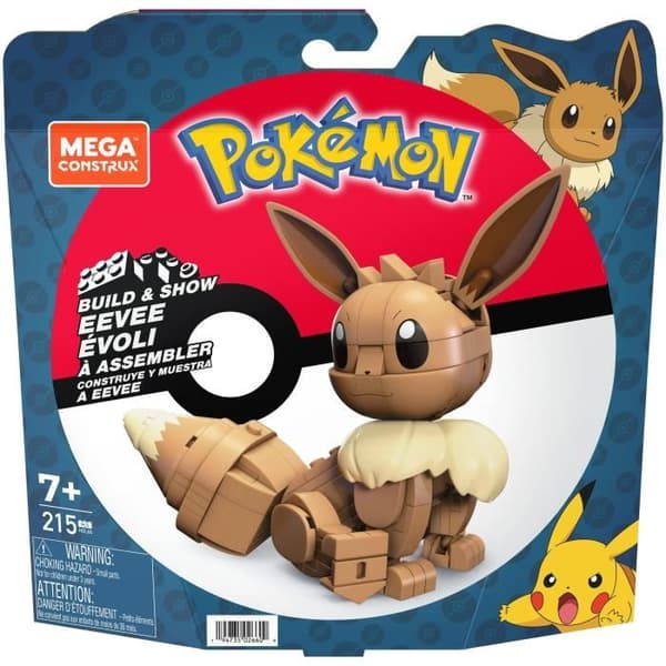 Mega Construx - Pokémon Eevee att montera - Byggstenar - Från 7 år HDL84