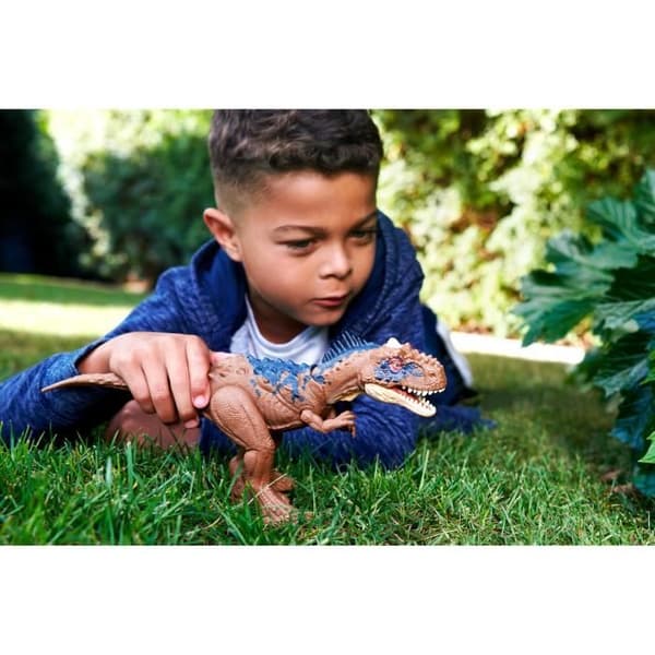 Rajasaurus Sound dinosauriefigur - Jurassic World - MATTEL