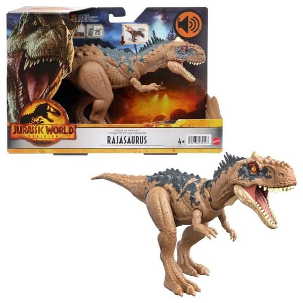 Rajasaurus Sound dinosauriefigur - Jurassic World - MATTEL