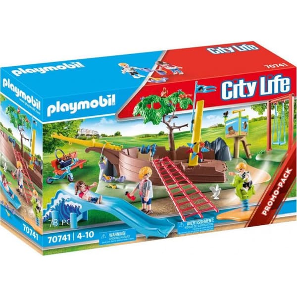 Figur mini - PLAYMOBIL - 70741 Stad - Lekpark för barn - Flerfärgad - 24 månader och uppåt