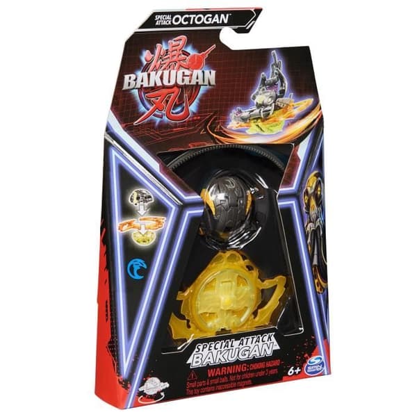 Bakugan Box - BAKUGAN - Pack 1 Bakugan Special Attack - Röd - från 6 år och uppåt - 9 färger tillgängliga