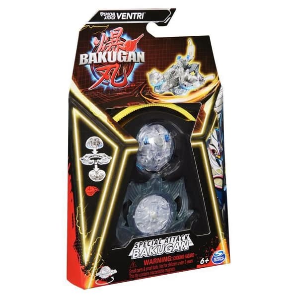 Bakugan Box - BAKUGAN - Pack 1 Bakugan Special Attack - Röd - från 6 år och uppåt - 9 färger tillgängliga