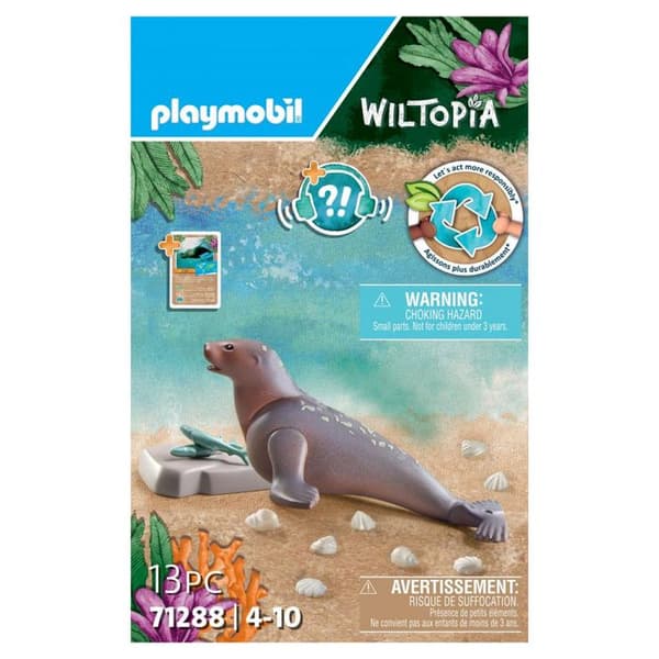 PLAYMOBIL - 71288 Wiltopia - Sea Lion - Blue - Multicolored - Mixed