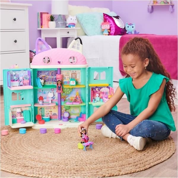 Gabby och det magiska huset - Pack 2 figurer och karaoketillbehör - SPIN MASTER