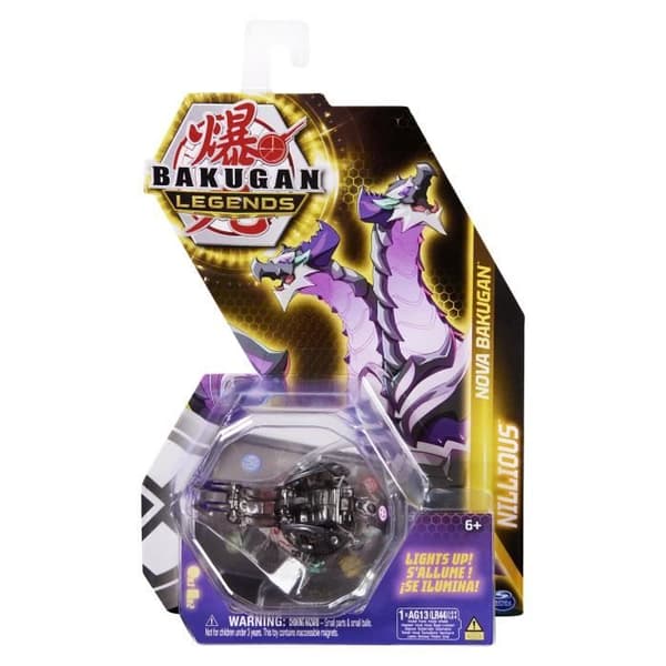 Bakugan Nova Luminous Season 5 Box med 2 kort - Random Model