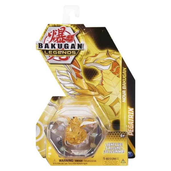 Bakugan Nova Luminous Season 5 Box med 2 kort - Random Model
