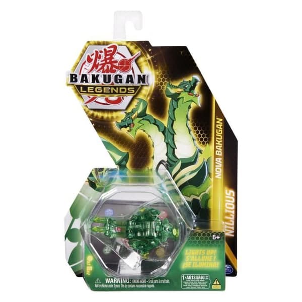 Bakugan Nova Luminous Season 5 Box med 2 kort - Random Model