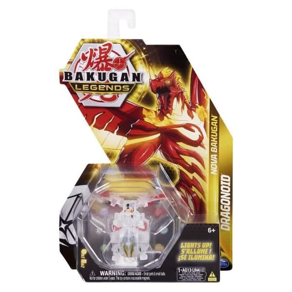 Bakugan Nova Luminous Season 5 Box med 2 kort - Random Model