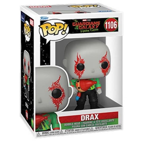 Funko Pop! N°1106 - Guardians of the Galaxy: Holiday Special - Drax