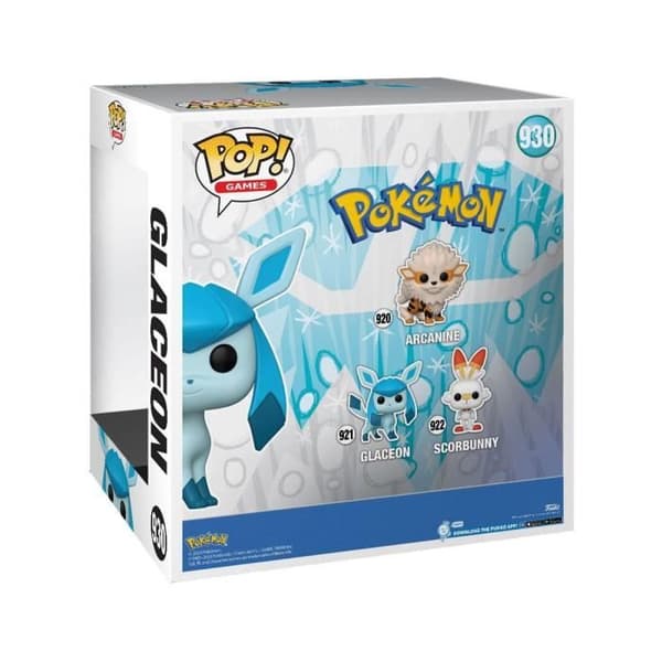 POP! Super Sized Jumbo Glaceon - FUNKO - Pokémon - Inomhus - Blandat - Vuxen