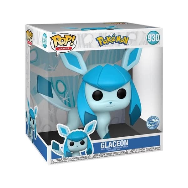 POP! Super Sized Jumbo Glaceon - FUNKO - Pokémon - Inomhus - Blandat - Vuxen
