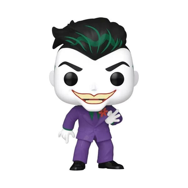 Figurine Funko Pop! N°496 - Harley Quinn Serie Animerad - Joker