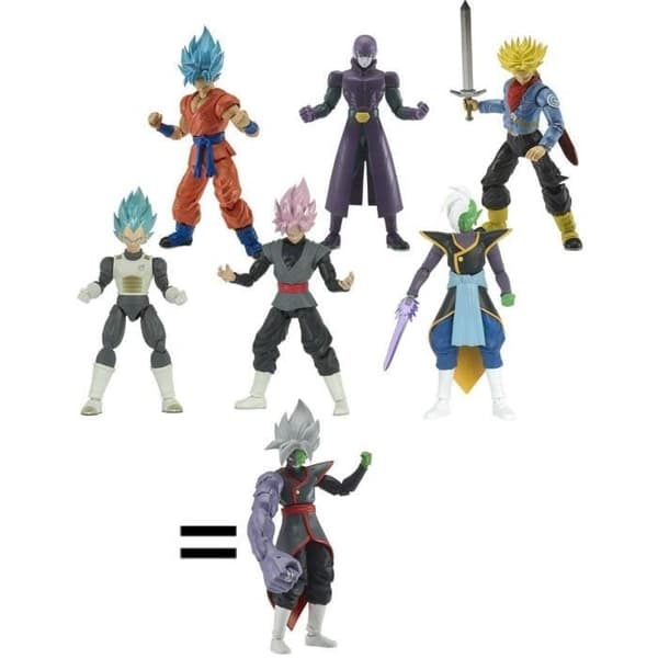 Goku Black Super Saiyan Rosé ledad figur - Dragon Ball - BANDAI