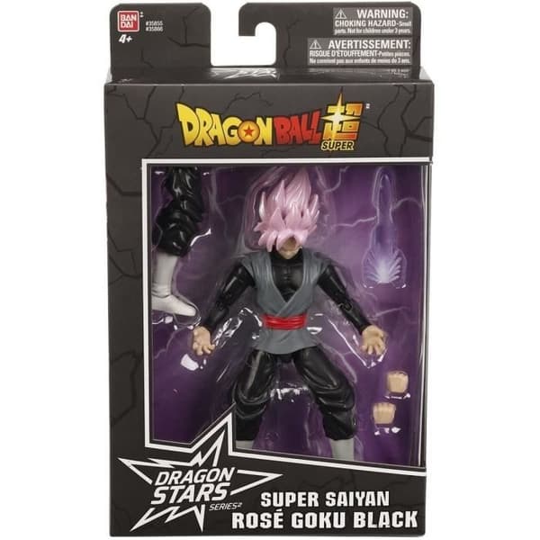 Goku Black Super Saiyan Rosé ledad figur - Dragon Ball - BANDAI