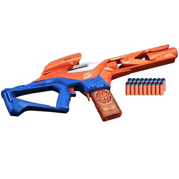 Nerf NSeries Pinpoint Dart Blaster, inkluderar 18 N1 Foam Dart, från 8 år och uppåt
