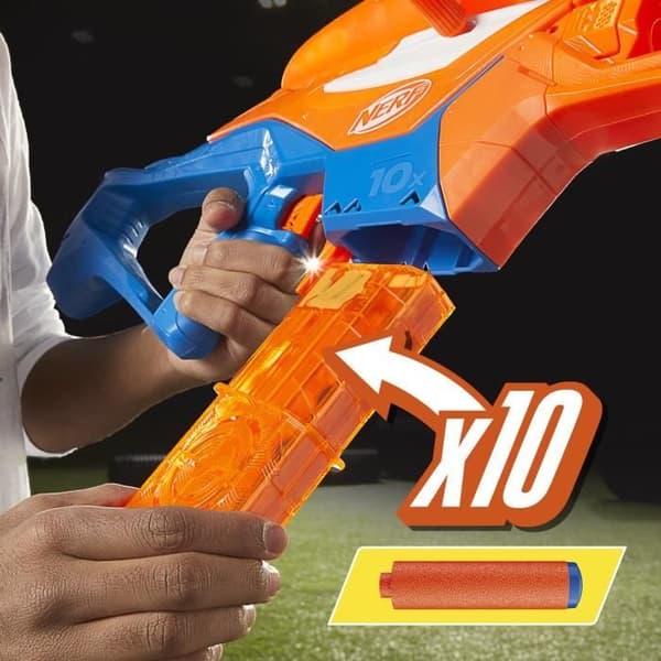 Nerf NSeries Pinpoint Dart Blaster, inkluderar 18 N1 Foam Dart, från 8 år och uppåt