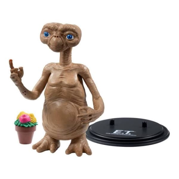 E.T., den utomjordiska flexibla figuren Bendyfigs E.T. 14 cm