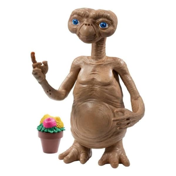 E.T., den utomjordiska flexibla figuren Bendyfigs E.T. 14 cm