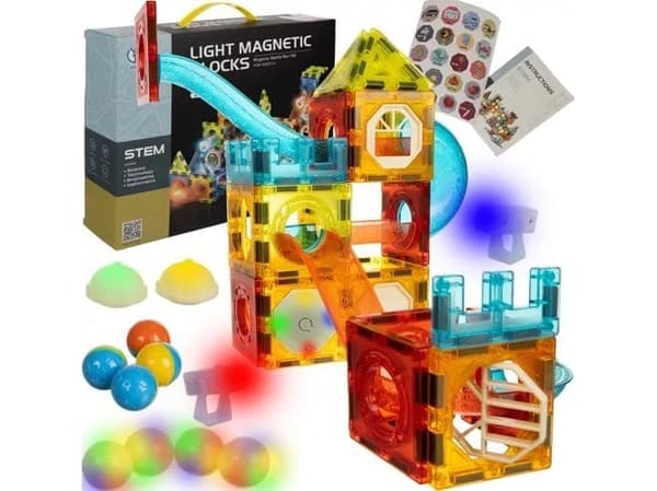 Magnetblock - spår 75 bitar kruzzel 22684
