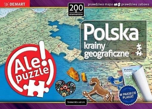 Demart Puzzle - Polen Geografisk land