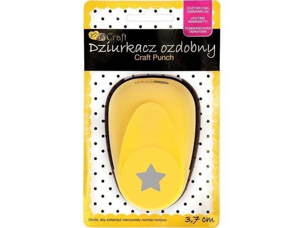 Decorative punch 3,7cm star (JCDZ-115-019)