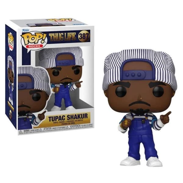 Funko Pop! Rocks - Tupac 90-tal - Figurine - Interiör - Mixat - Pop!