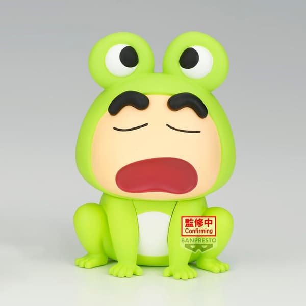 Crayon Shinchan Frog Shinnosuke Cosplay figure 9cm