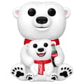 Miniatyrbilde 1 av 2: POP figure Coca -Cola Polar Bear with Cub