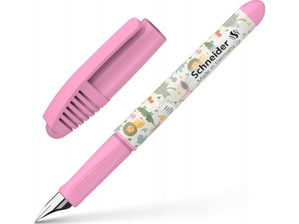Schneider Reservoarpenna SCHNEIDER Zippi Funny Safari, M, rosa