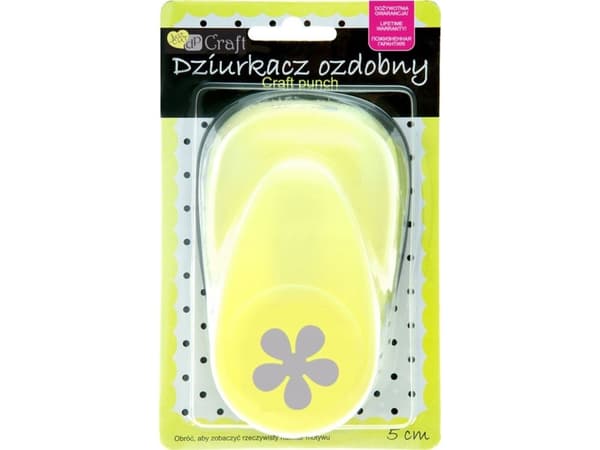 DP Craft Dekorativ punch 5cm blomster