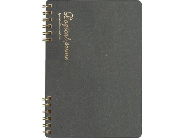 A5 checkered notebook Logical Prime SB grey
