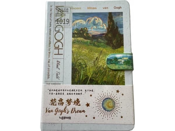 Incood Notes lukolla B6/128K Van Gogh Wheatfield....
